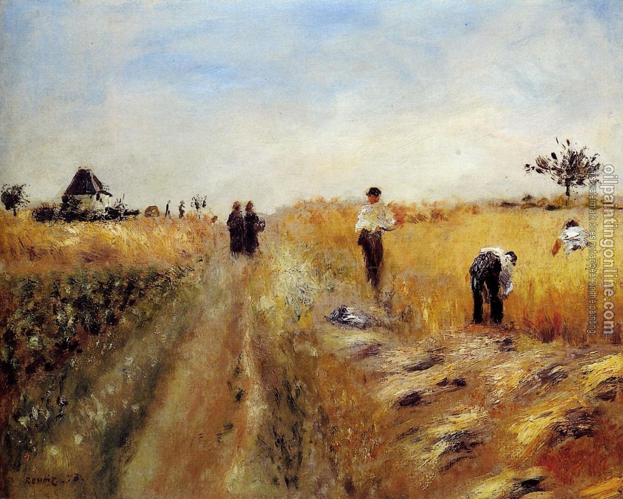 Renoir, Pierre Auguste - The Harvesters